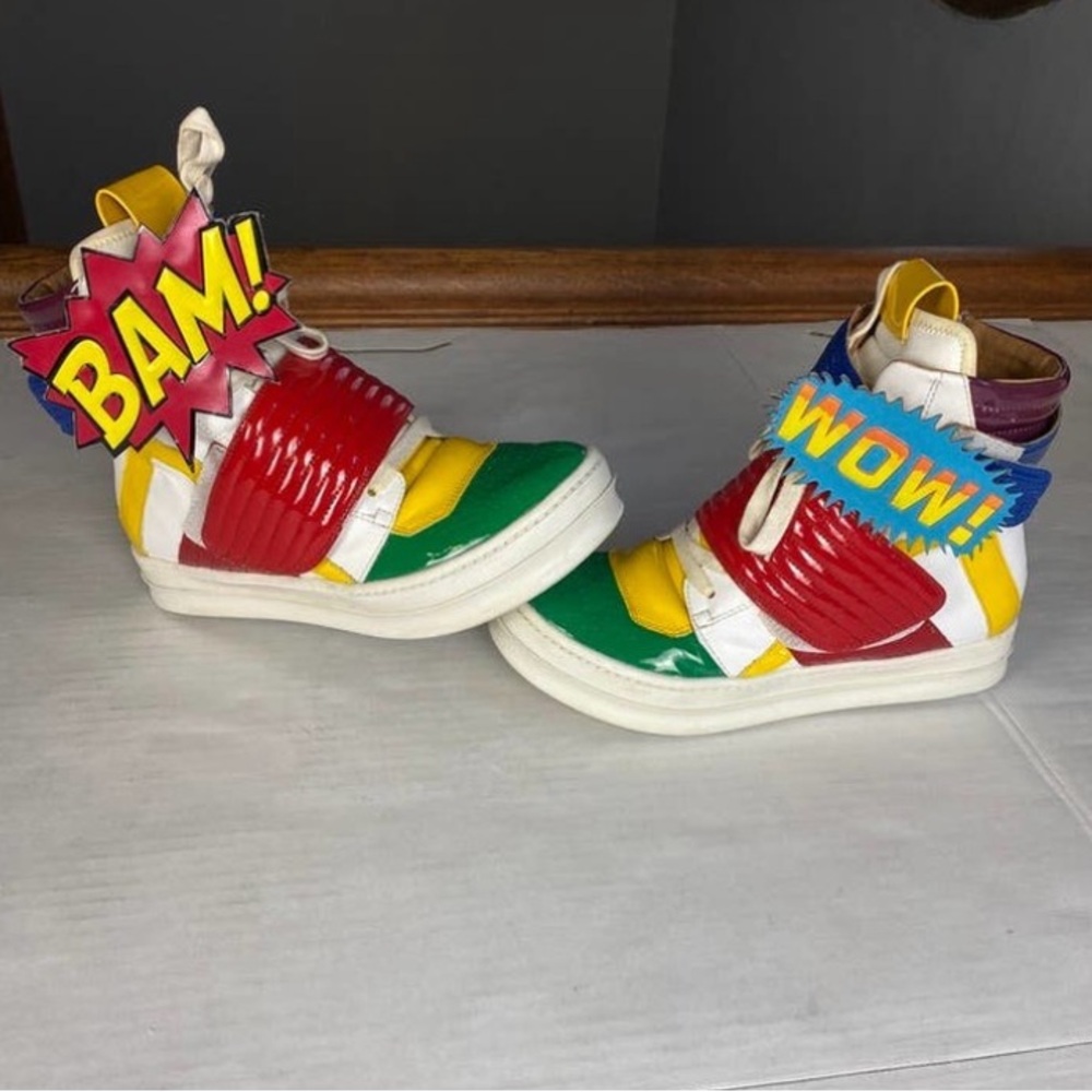 2012 Jeffrey Campbell Bam Wow Unique BAM WOW Sneakers -Size 9 Women (size 7 men)